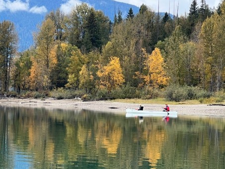 canoeing quesnel lake